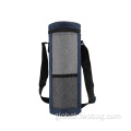 Custom Portable Wine Cooler Bag Zipper Oxford Material Insulated Bottle Wine Cooler Bags Supplier